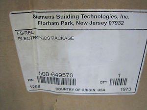 NEW SIEMENS FS-REL RELEASING MODULE FSREL