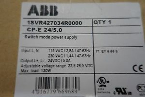 abb switch mode power supply 1SVR42703R0000