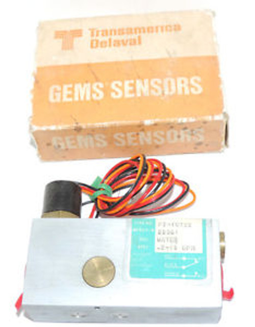 GEMS FS-10798 FLOW SWITCH 25361 .2-15GPM FS10789 NEW