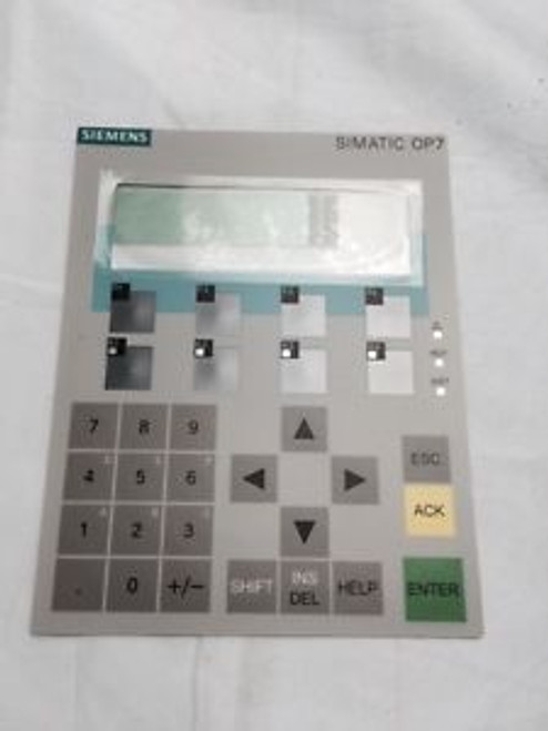 6AV3607-1JC20-0AX1  6AV3607-1JC20-0AX1  SIEMENS  OP7/DP SIEMENS Membrane Keypad