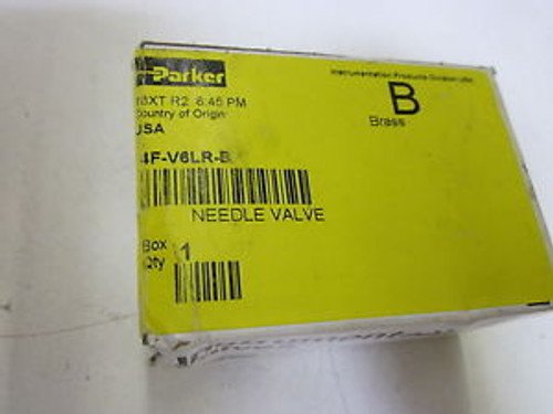 3 PARKER 4F-V6LR-B NEW IN A BOX