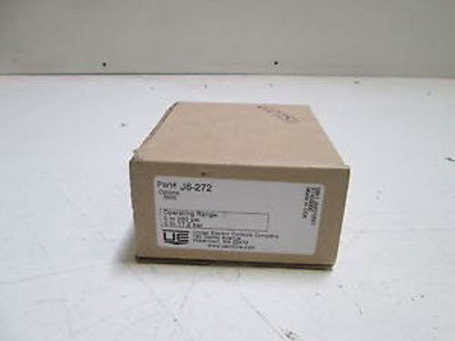 UNITED ELECTRIC PRESSURE SWITCH J6-272 NEW IN BOX