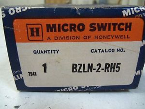 MICRO SWITCH   BZLN-2-RH5  NEW IN BOX