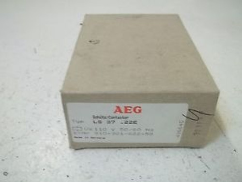 AEG LS37.22E CONTACTOR 110V NEW IN A BOX