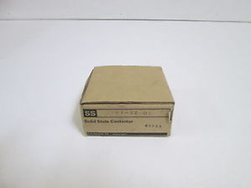 FUJI ELECTRIC SOLID STATE CONTACTOR SS101-3Z-D3 NEW IN BOX