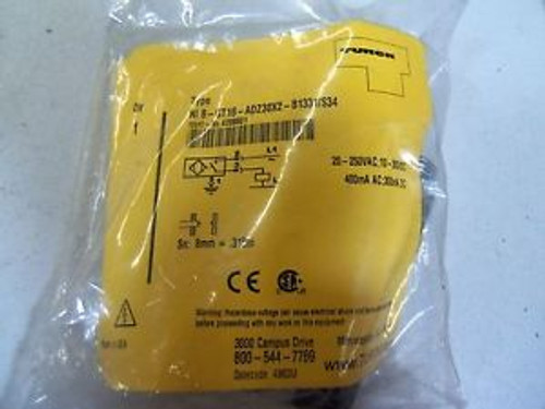 TURCK NI8-GT18-ADZ30X2-B1331/S34 NEW IN FACTORY BAG