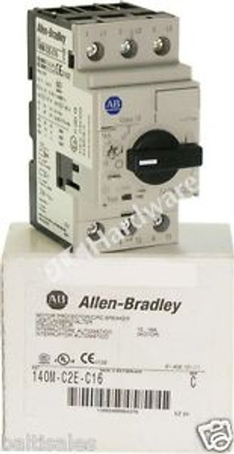 New Allen Bradley 140M-C2E-C16 /C Motor Protection Circuit Breaker 10-16A Qty