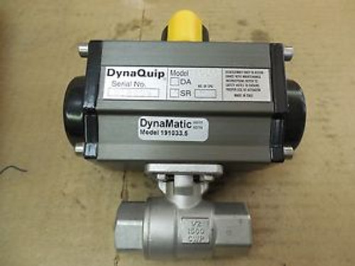 DynaQuip DynaMatic Pneumatic Actuator Valve AP0503 191033.5 1910335 1/2 NPT New