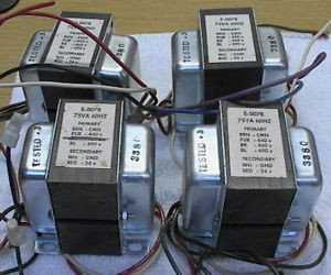 75VA Transformer 460 to 24 volt control power with taps