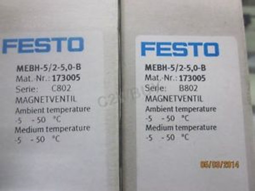 1PC festo MEBH-5/2-5.0-B 173005 xhg48