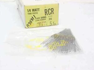 Composite Resistors - 700 pieces in box - Allen-Bradley 1/4 Watt