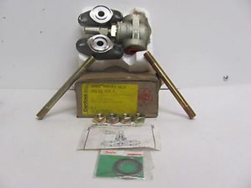 DANFOSS 006F0060 MANUAL THROTTLE VALVE SIZE 6 / 3/8 WELD FLANGES New