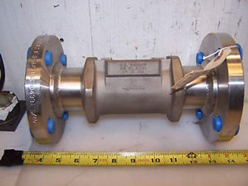 NEW HD BAUMANN 2 316 STAINLESS STEEL FLOW CONTROL VALVE CL300 CF8M FLANGED