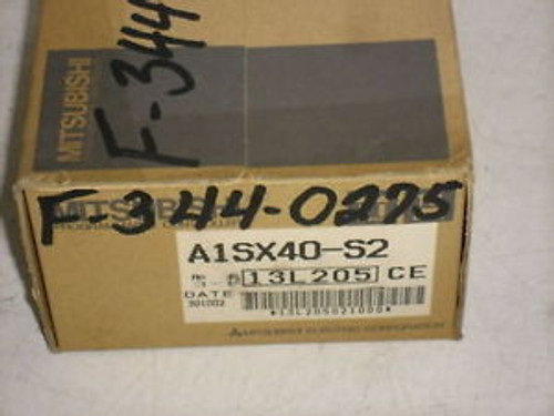 MITSUBISHI PROGRAMMABLE CONTROLLER A1SX40-S2 NEW