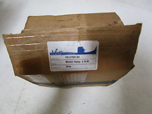 BECK 20-2700-20 MOTOR NEW IN A BOX
