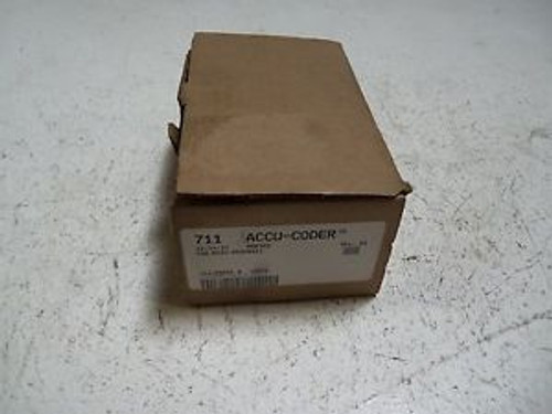 ACCU-CODER 711-0360-S-S-4-S-S-N ENCODER NEW IN BOX