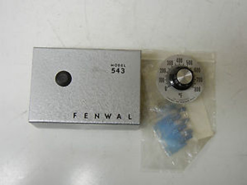 KIDDE FENWAL 54-301121-103 NEW TEMPERATURE CONTROLLER W/DIAL 54301121103