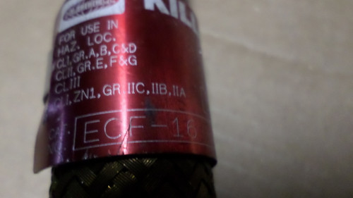 KILLARK ECF-16 FLEXIBLE COUPLING NEW NO BOX