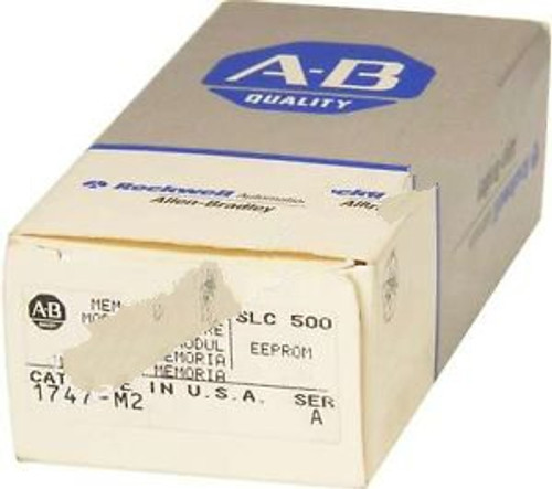 New Allen Bradley 1747-M2 /A SLC 500 4K EEPROM Memory Module for SLC 5/01 5/02