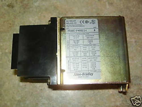 NEW ALLEN-BRADLEY 700DC-P400Z24 RELAY NEMA 600VDC 5AMP