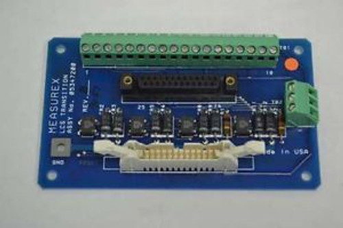 NEW MEASUREX 05347200 LCS TRANSITION ASSEMBLY PCB CIRCUIT BOARD REV B B348137