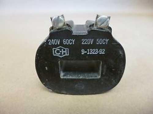 EATON / CUTLER HAMMER 9-1323-92 , 240 VOLT STARTER / CONTANCTOR  COIL