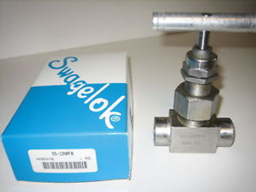 NEW SWAGELOK VALVE SS-12NRF8 SS12NRF8 6000 PSI