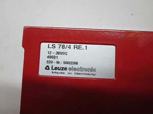 NEW Leuze Photoelectric Sensor    LS78/4 RE.1