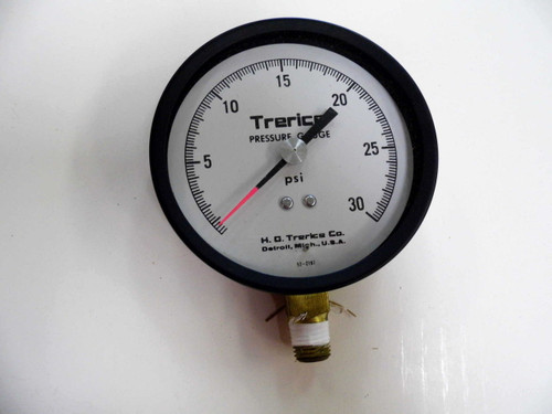 Trerice 52-2197 3-1/2" Pressure Gauge 0-30 Psi