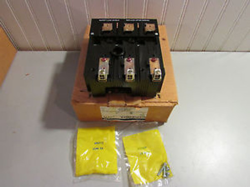 Telemecanique D10S2 Motor Control Switch Size 2 60 Amps 3 Poles Less Fuse Clips