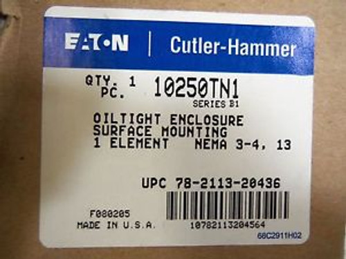CUTLER-HAMMER 10250TN1 NEW IN BOX