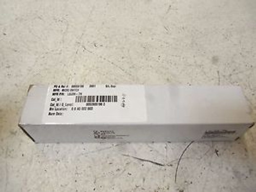 MICROSWITCH LSJ3K-7N LIMIT SWITCH NEW IN BOX