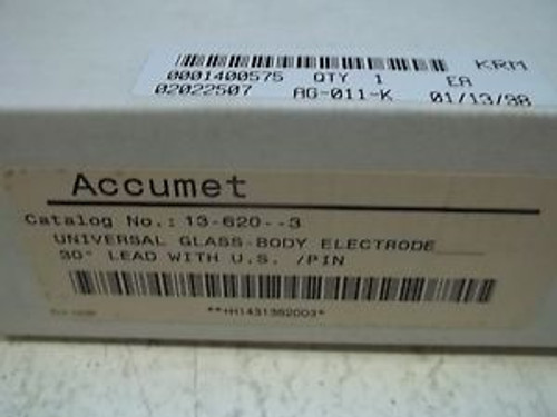 ACCUMET 13-620-3 ELECTRODE NEW IN A BOX