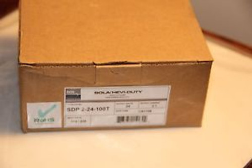 New Sola/Hevi-Duty SDP 2-24-100T 24 Volt 115/230 Power  Supply