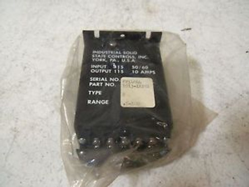 ISSC 1013-1-K-2-B1 DELAY RELAY RANGE: .5-100 NEW NO BOX