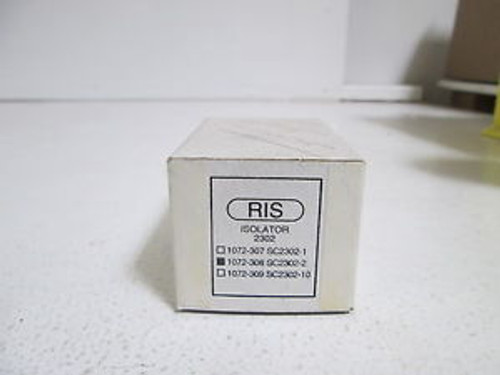 RIS ISOLATOR 1072-308 SC2302-2 NEW IN BOX