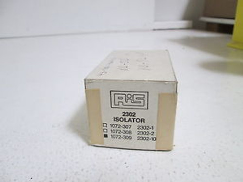 RIS ISOLATOR 1072-309 SC2302-10 NEW IN BOX