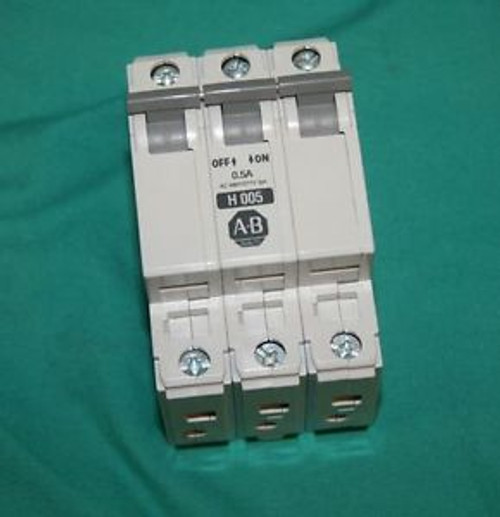 Allen Bradley, 1492-CB3H005, Circuit Breaker 0.5A 1492-CB3 NEW