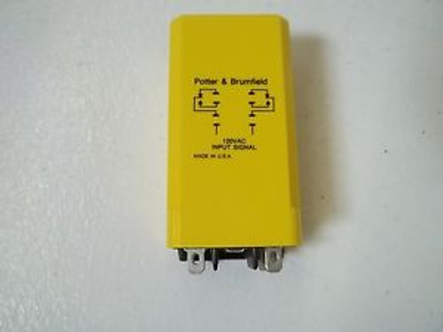 POTTER & BRUMFIELD KUR11A11 IMPULSE RELAY 120V NEW OUT OF A BOX