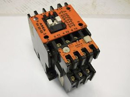 ABB ASEA EH22C-22 CONTACTOR ASSEMBLY 38A 600V SIZE 1 3 POLE NEW CONDITION NO BOX