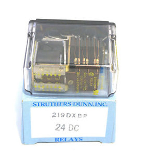 NEW STRUTHERS DUNN  219DXBP-24DC RELAY 219DXBP24DC