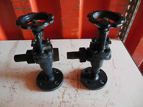 2 EACH DANIEL 1 150# SIGHT GLASS GAUGE GLASS VALVE