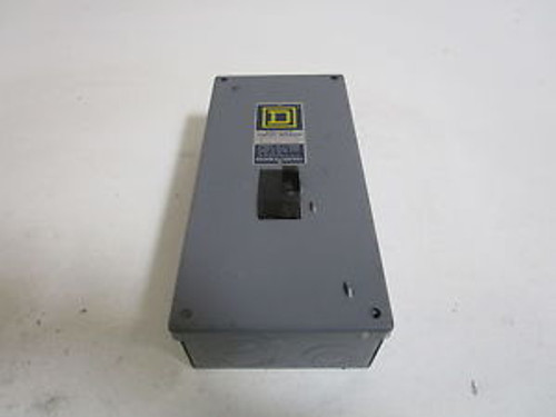 SQUARE D BREAKER ENCLOSURE QO-2100 (AS PICTURED) NEW OUT OF BOX