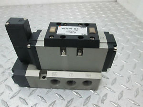 SMC NVFS5100-5FZ  SOLENOID PILOT VALVE AND MANIFOLD