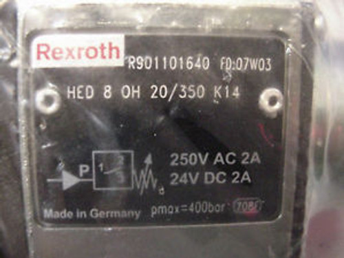 Bosch Rexroth R901101640 HED8OH20/350 pressure switch
