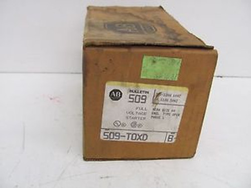 ALLEN BRADLEY 509-T0XD SER B OVERLOAD RELAY NEMA 00