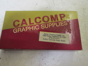 12 CALCOMP ROLLER TIP PLOTTER PENS BLACK NEW IN A BOX