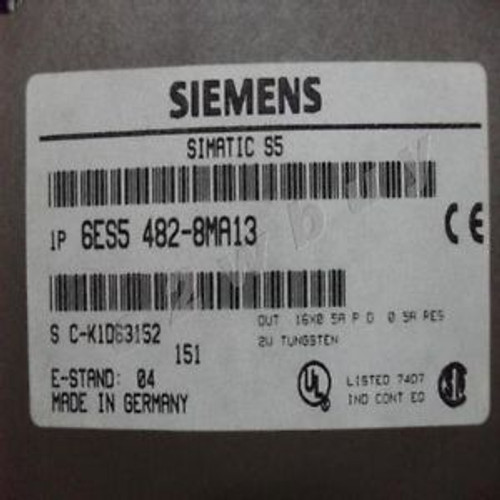 1PC   SIEMENS 6ES5 482-8MA13 xhg37