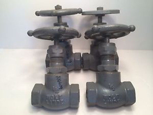 (4) NEW WOLF LINDE 1/2 SHUTOFF VALVES 5791