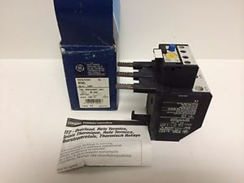 NEW WITH PKG GE GENERAL ELECTRIC MANUAL RESET THERMAL OVERLOAD RELAY RTN2L